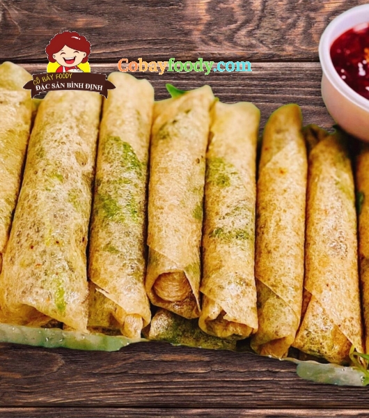 CHẢ CÁ CUỐN RAU RĂM