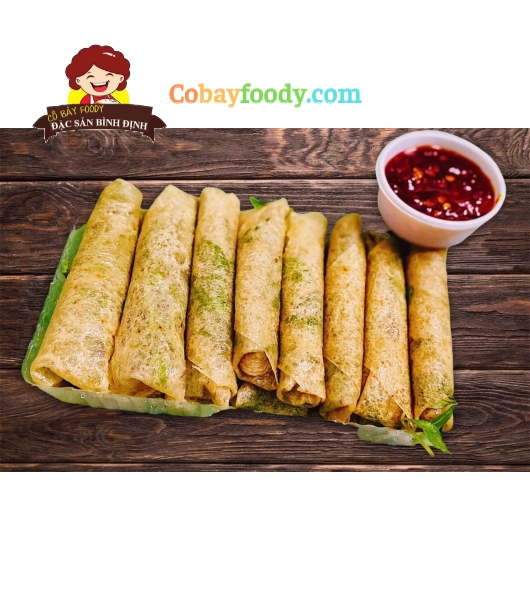 CHẢ CÁ CUỐN RAU RĂM